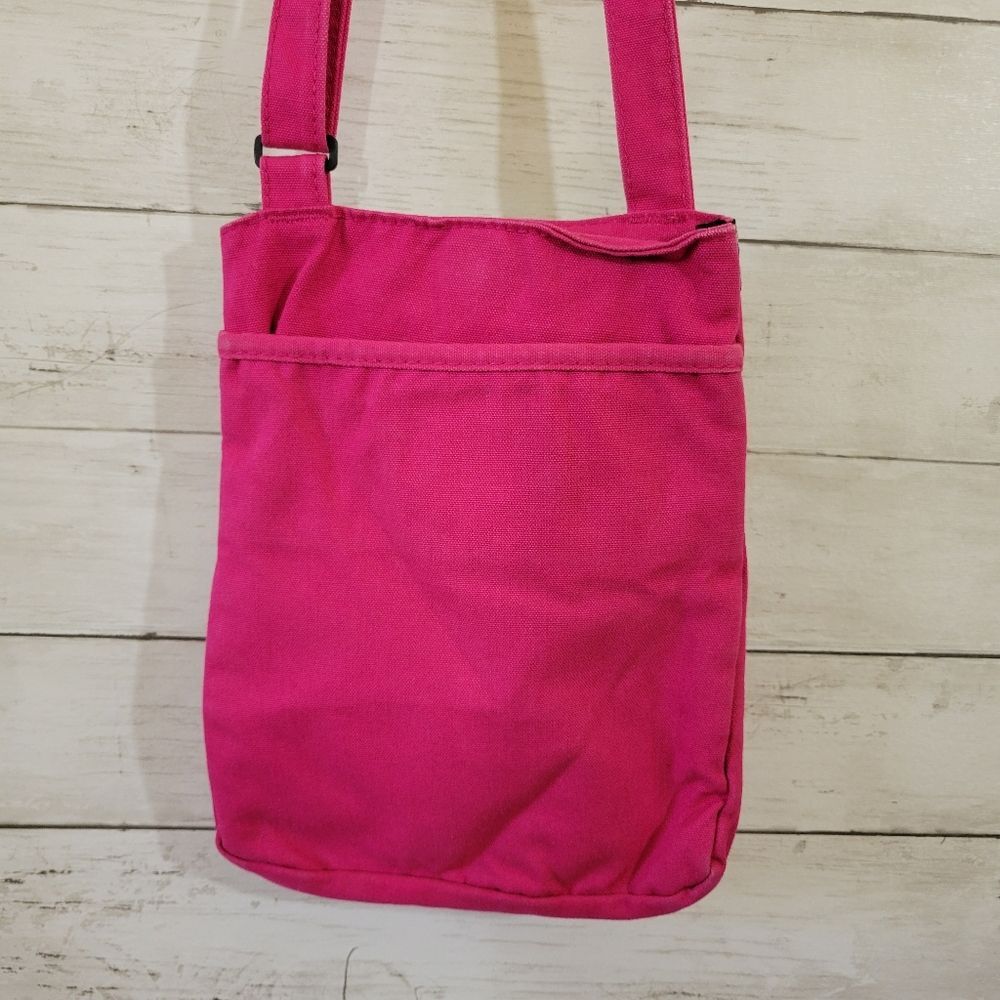 KAVU Keeper Crossbody Bag Pink Hands Free Purse - Picture 8 of 13